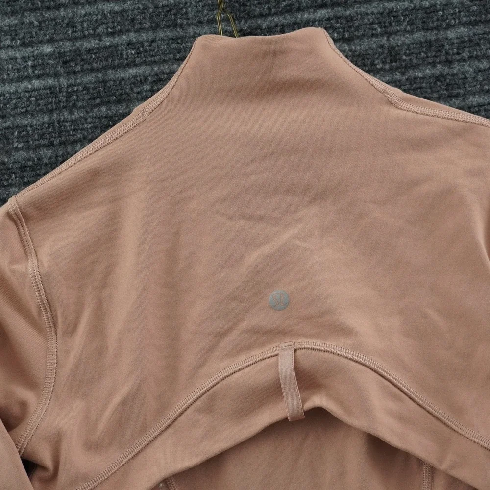 Lululemon Define Jacket Womens 4 Peach Full Zip Luon Slim Fit